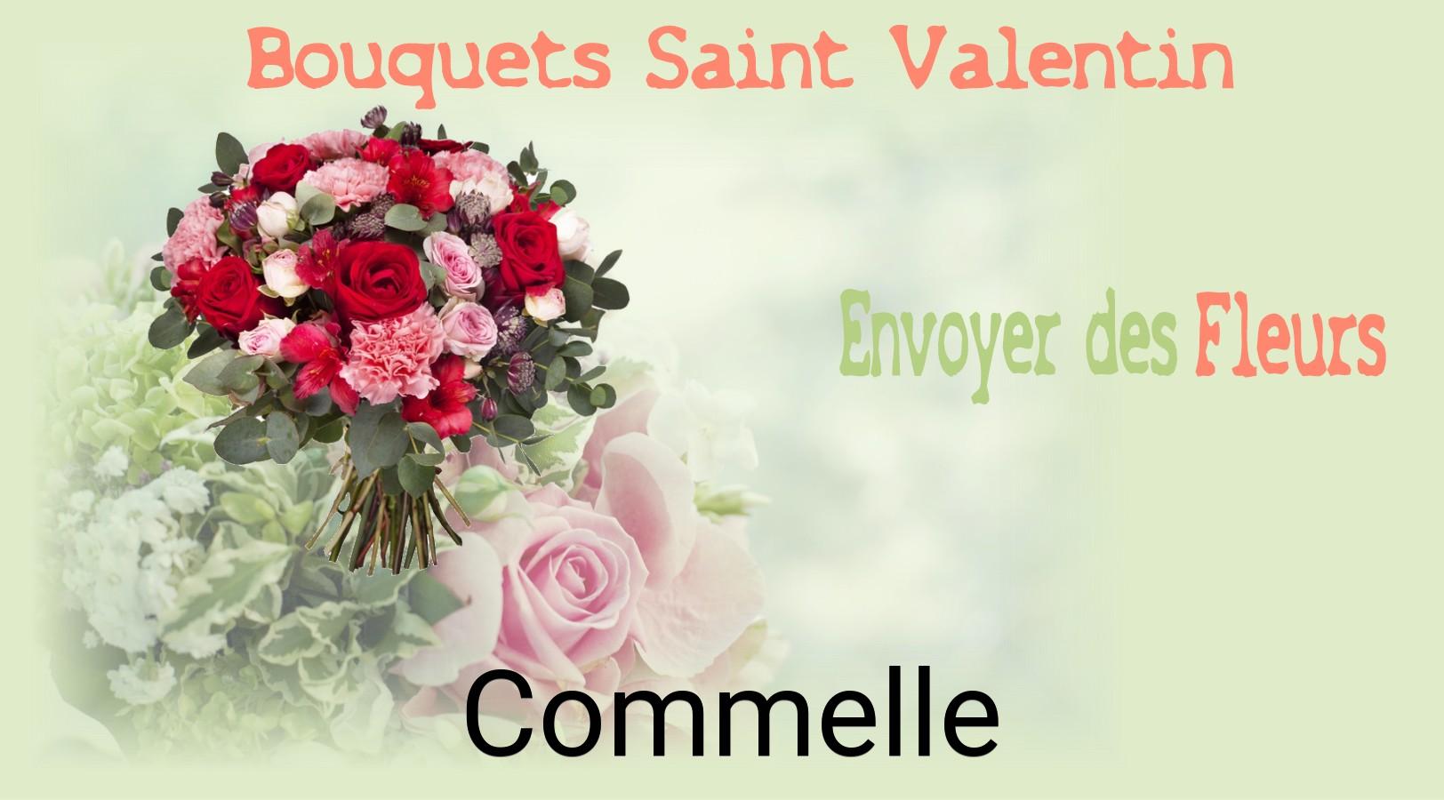 Roses de Saint-Valentin livrées à Commelle